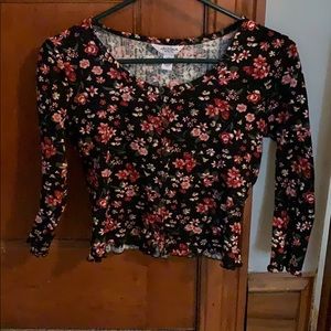 Floral Button down shirt